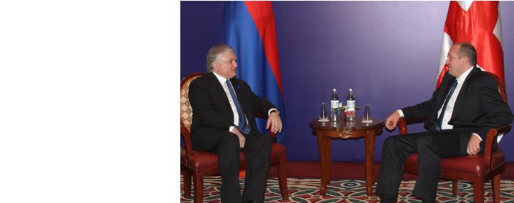 Նալբանդյանը Վրաստանի նախագահին հրավիրել է Հայաստան